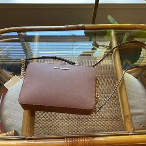 Michael Kors Jet Set Crossbody Leather Purse